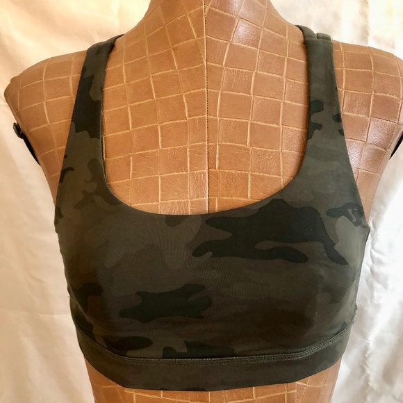 LULULEMON Camouflage Athletic Bra - Picture 1 of 9